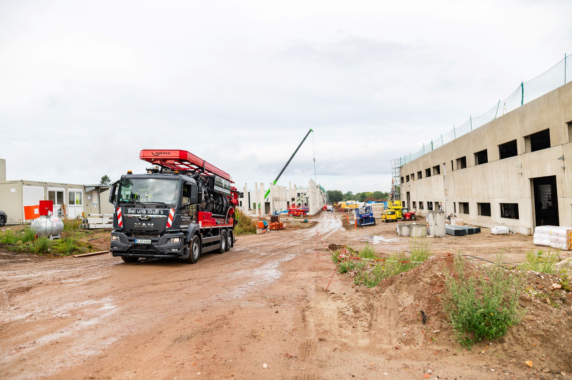 WC Container Sanitärcontainer Duschcontainer Fäkalientank Entsorgung Rohr-Fuxx