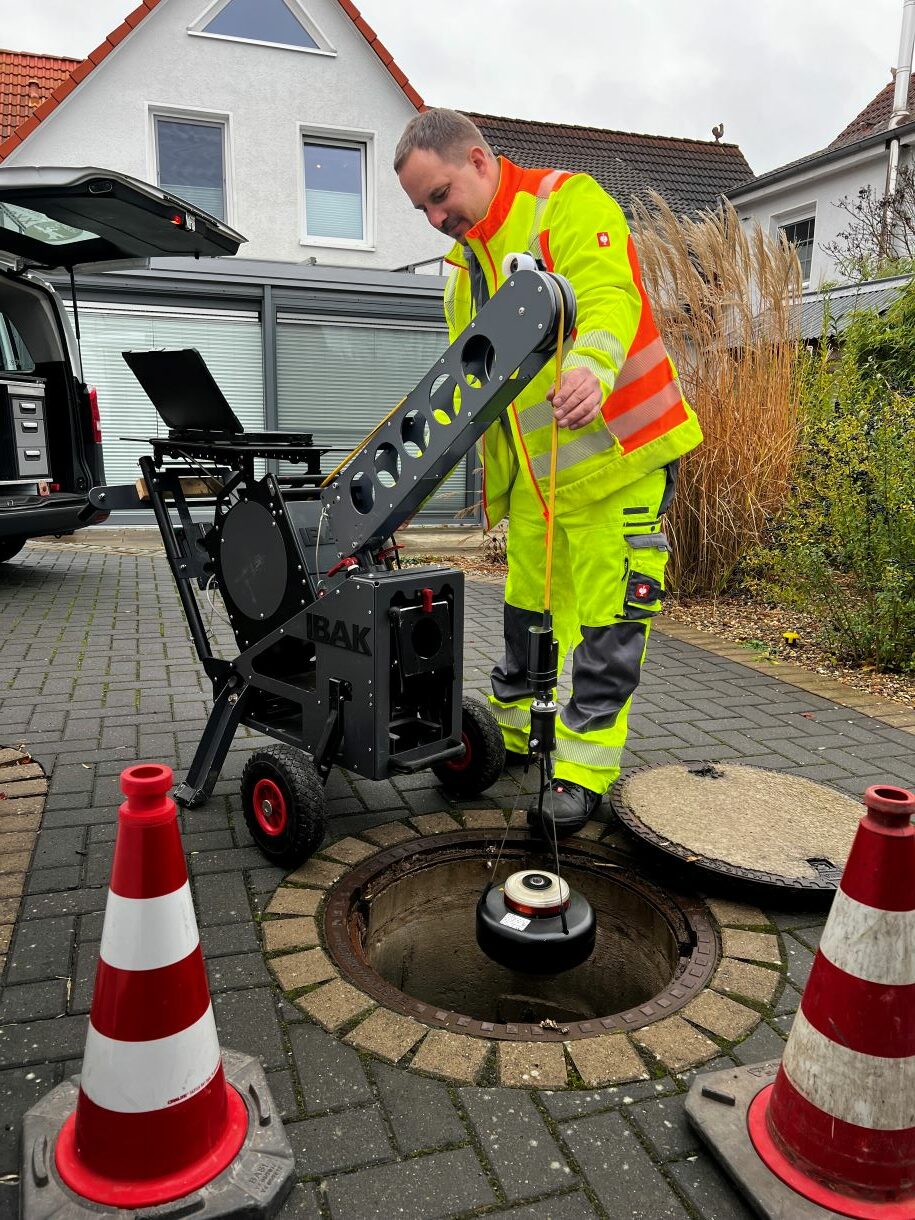 Schachtinspektion IBAK Rohr-Fuxx