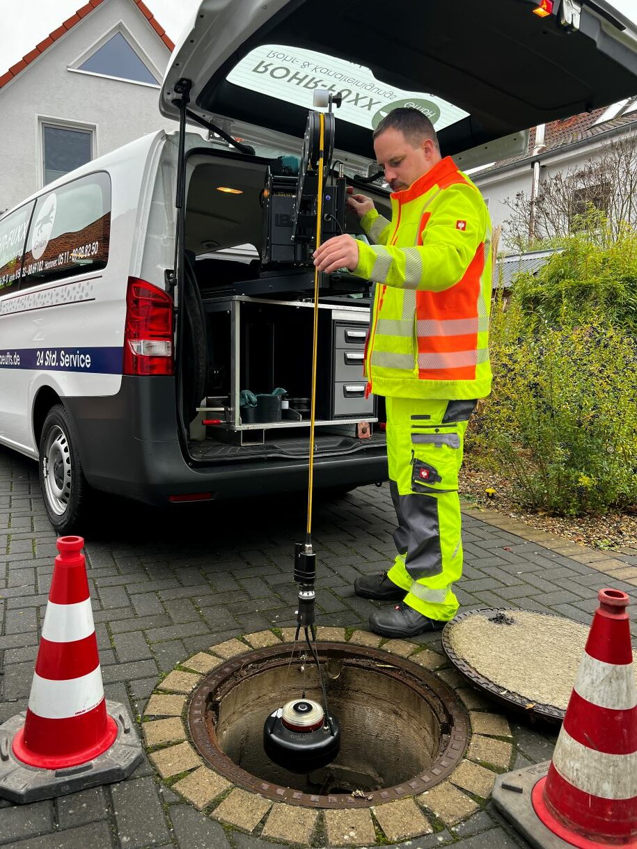 Schachtinspektion IBAK Rohr-Fuxx