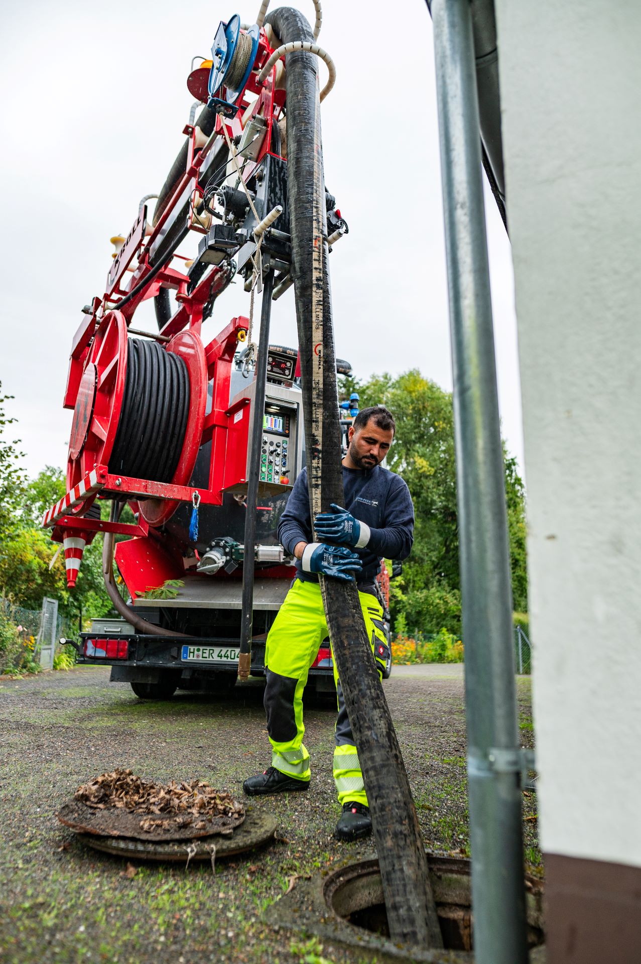 Kleingartenverein Gruben Entleerung Rohr-Fuxx