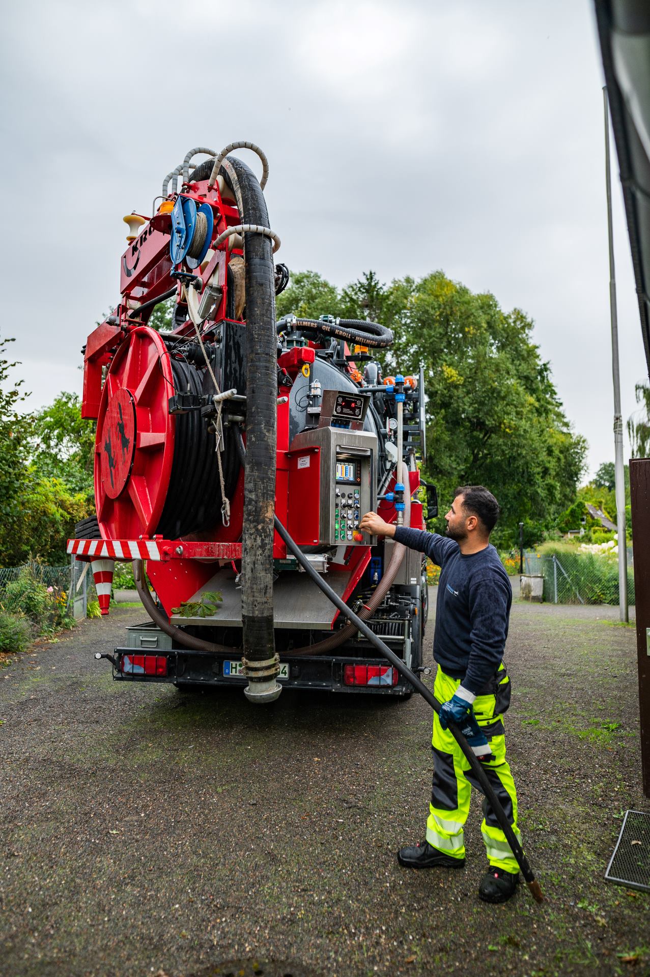 Kleingartenverein Gruben Entleerung Rohr-Fuxx